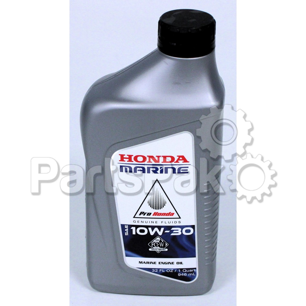 Honda 08207-10W30MFC-W Oil, Quart (10W30FCW)(Individual bottle); New # 08232-H99-K1LA1