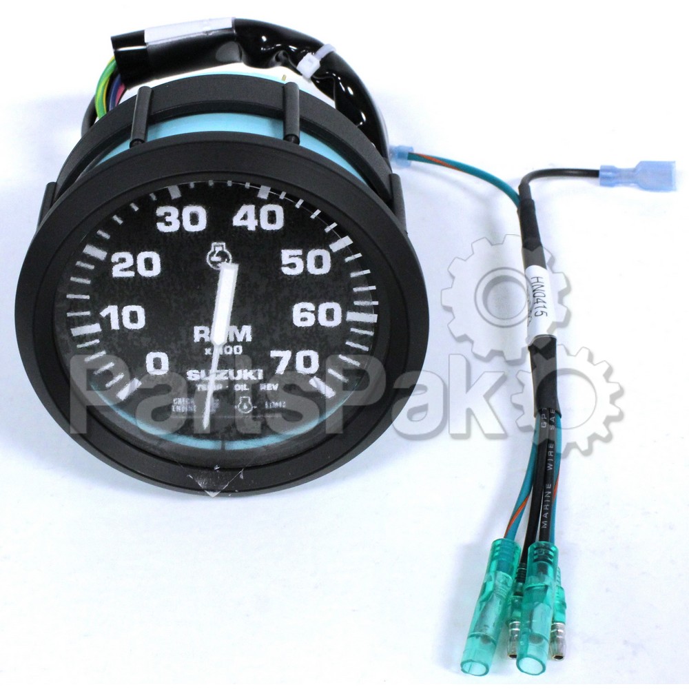 Suzuki 99105-00306 Tachometer With Monitor Black (4