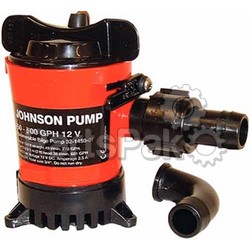 Johnson Pump 32503; Bilge Pump 500 GPH 3/4In Hose