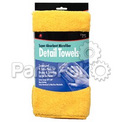 Buffalo 65004; Microfiber Detail Towels 2/Pk