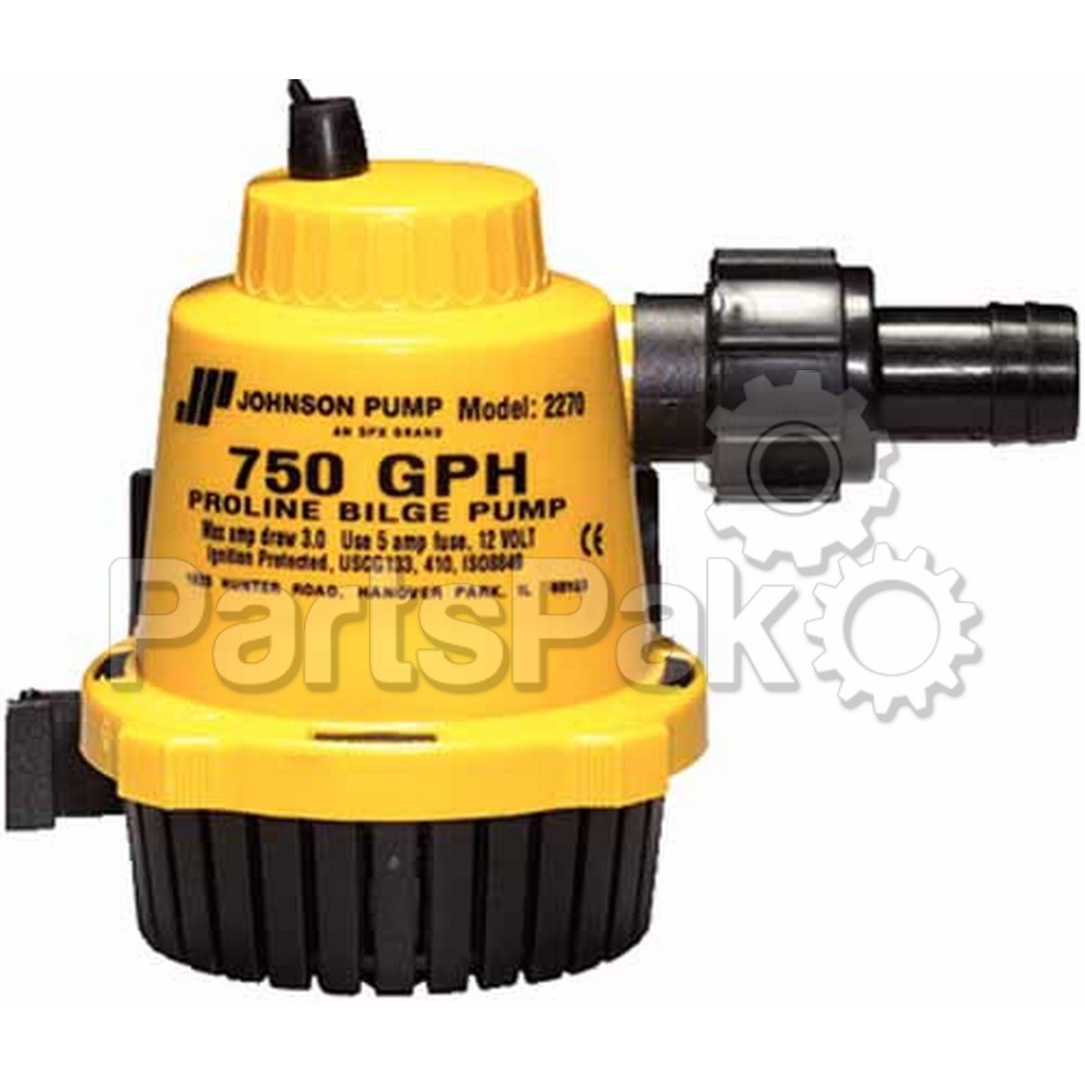 Johnson Pump 22702; 750 GPH Proline Bilge Pump