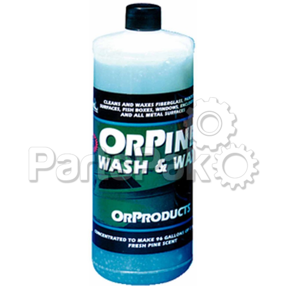 Or Products OPW2; Orpine Wash and Wax - Qt