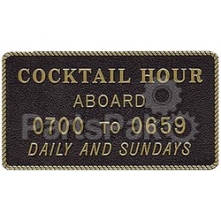 Bernard Engraving FP013; Cocktail Hour -Sign
