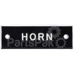 Bernard Engraving IP009; Nameplate-Horn Pkg/5; LNS-22-IP009