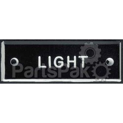Bernard Engraving IP011; Nameplate-Light Pkg/5