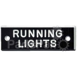 Bernard Engraving IP020; Nameplate-Running Lights Pkg/5
