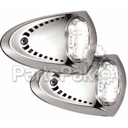 Attwood 6522SS7; Led Small Dock Light Stainless Steel Co 1-Pair; LNS-23-6522SS7