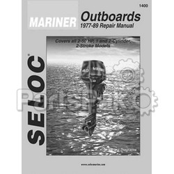 Seloc 1400; Repair Service Manual, Mariner Outboard Vol I 77-89 1and2Cy; LNS-230-1400