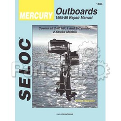 Seloc 1404; Repair Service Manual, Mercury Outboard Vol I 65-89 1and2 Cyl; LNS-230-1404