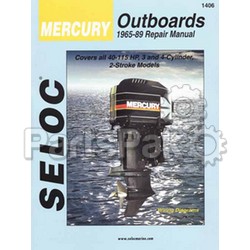 Seloc 1406; Repair Service Manual, Mercury Outboard Vol Ii 65-89 3and4 Cyl