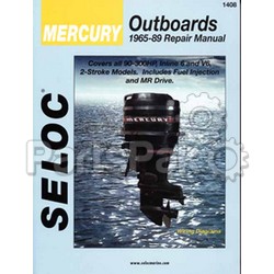 Seloc 1408; Repair Service Manual, Mercury Outboard 6 Cyl 1965-89