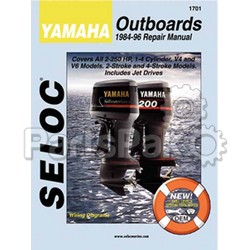 Seloc 1701; Repair Service Manual, Yamaha 2-250 Hp 2and4 Stroke; LNS-230-1701