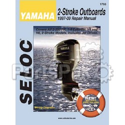 Seloc 1703; Repair Service Manual, Yamaha 2 Stroke Outboard 2-250 Hp