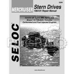 Seloc 3200; Repair Service Manual, Mercruiser 1, Mr, Alpha I and