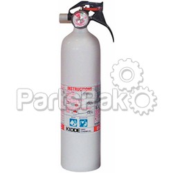 Kidde 466628; Fire Extinguisher, Mariner White 10 BC With Gauge