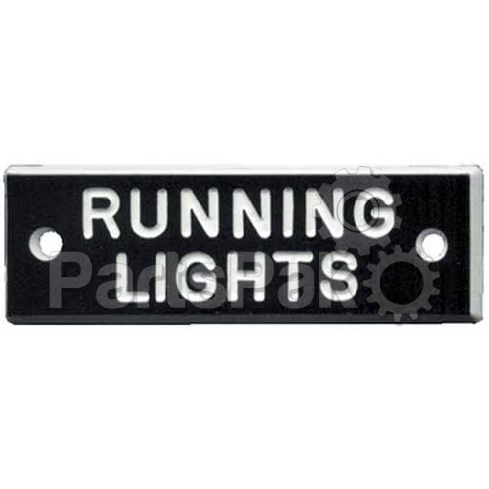 Bernard Engraving IP020; Nameplate-Running Lights Pkg/5