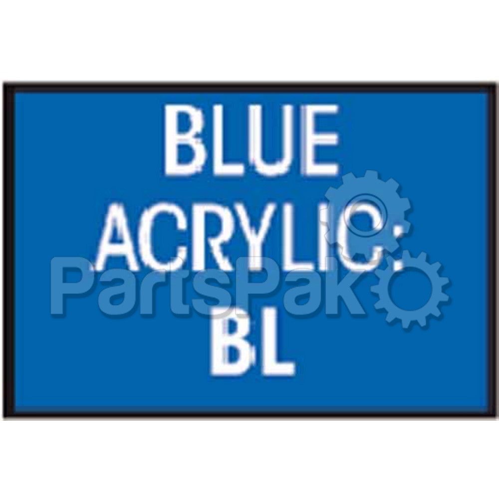 Attwood 10348XBL; Bimini Top Blue 46H 68-74W
