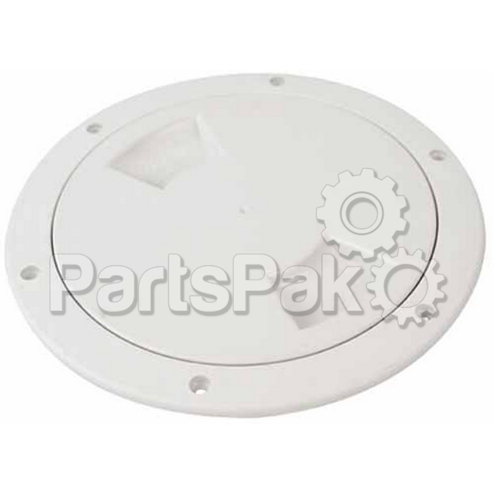 Attwood 127921; White 6In Deck Plate