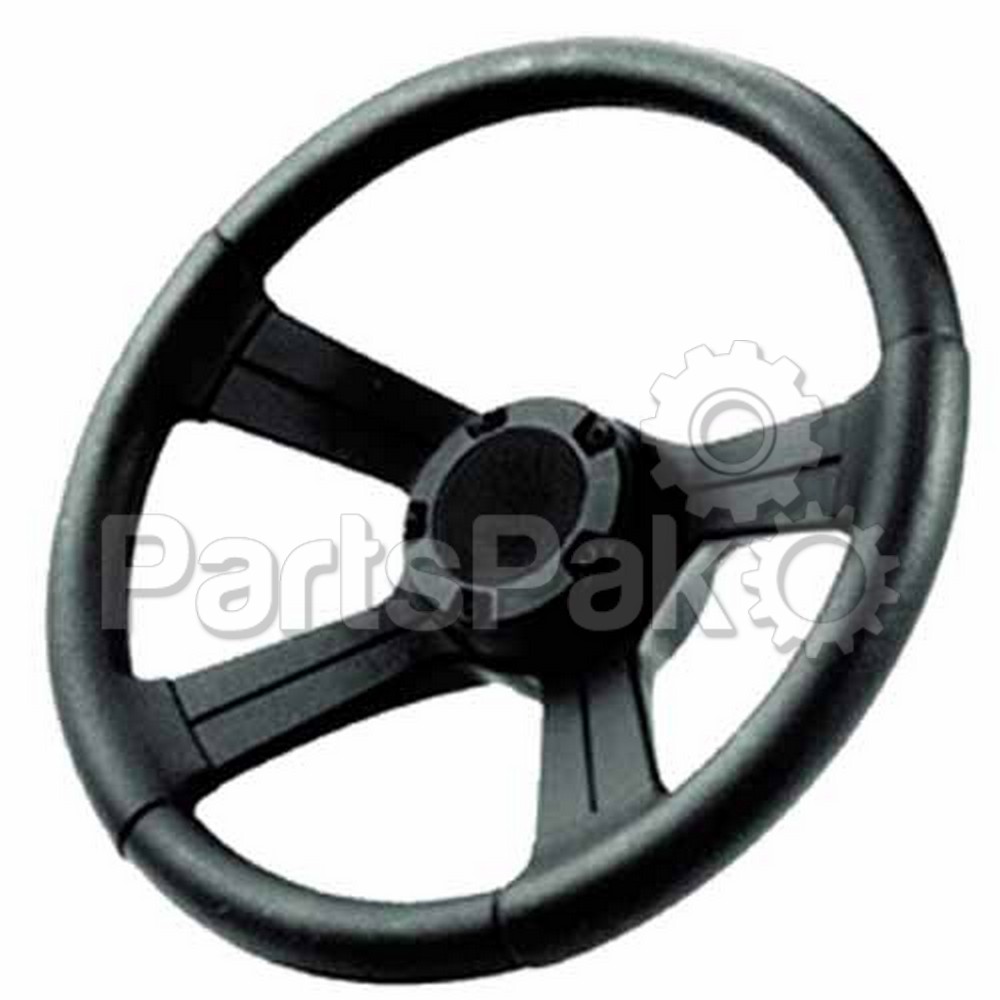 Attwood 83154; Soft Grip Steering Wheel W/Cap