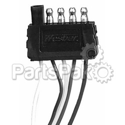 Wesbar 707283; 5 Wire Flat Trl Connector 48