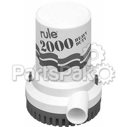Rule Sudbury Danforth 106UL; Bilge Pump 12V 2000 GPH Ul Apr