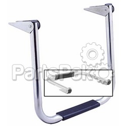 Garelick 19512; Stainless Steel Fold Down Transom Ladder