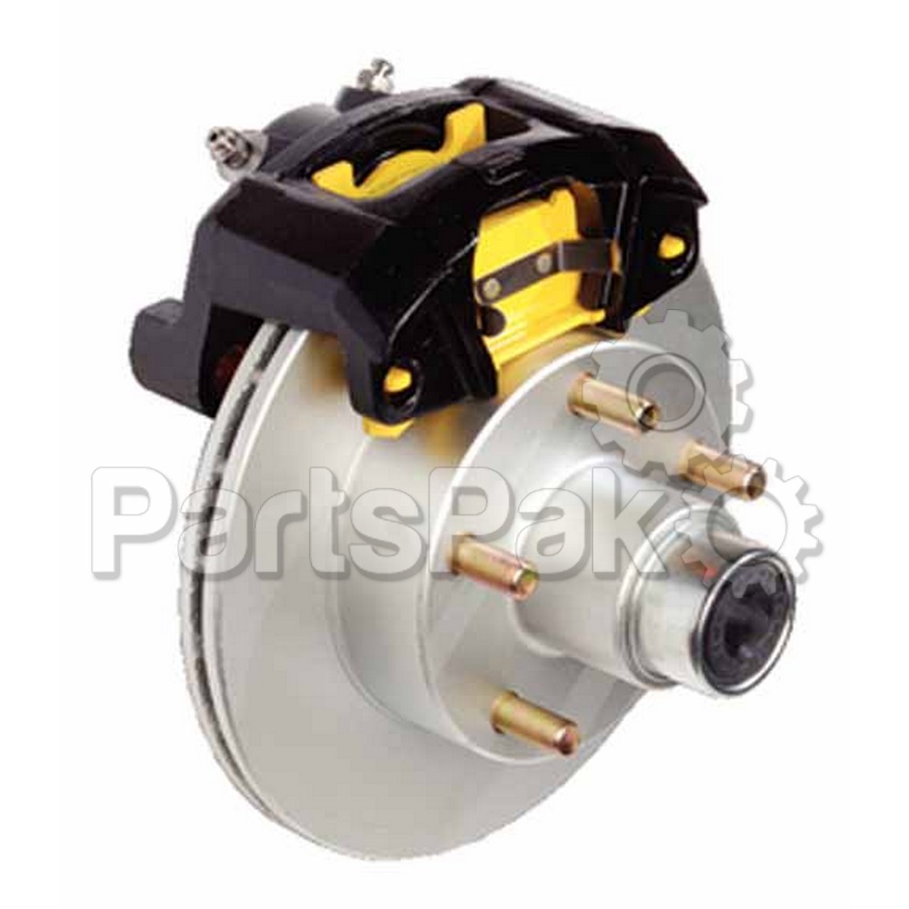 Tie Down Engineering 82100; Disc Brake Vented Rotor-Alum C