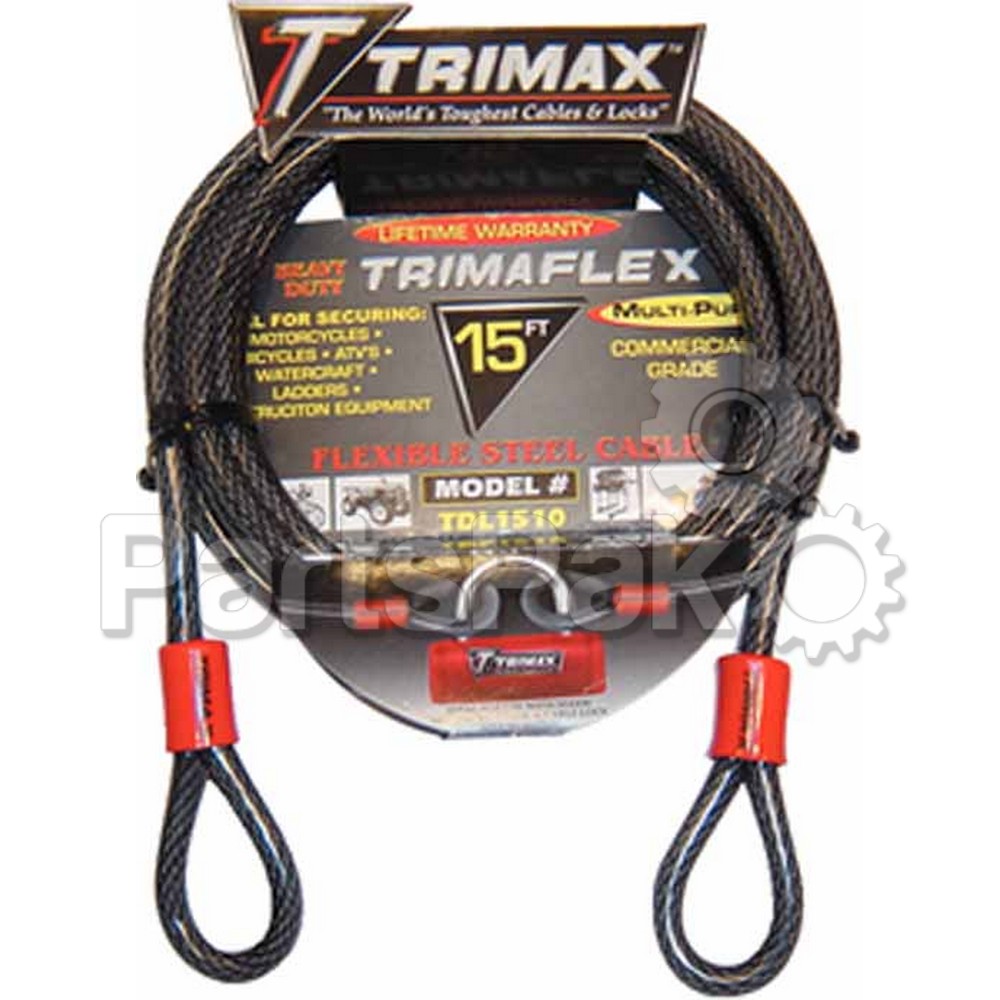 Trimax TDL1510; 15 ftDual Loop-Multi Use Cable
