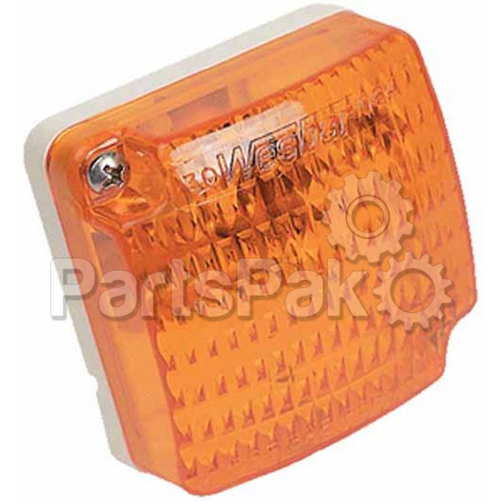 Wesbar 203235; Clearance Lamp, Amber Stud Mnt