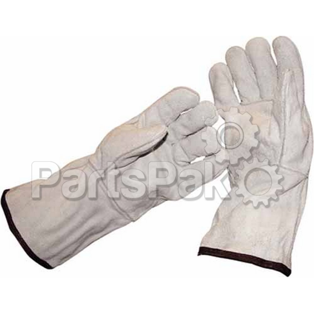 Dr. Shrink DS009; Long Cuff Leather Gloves Pk=Pr