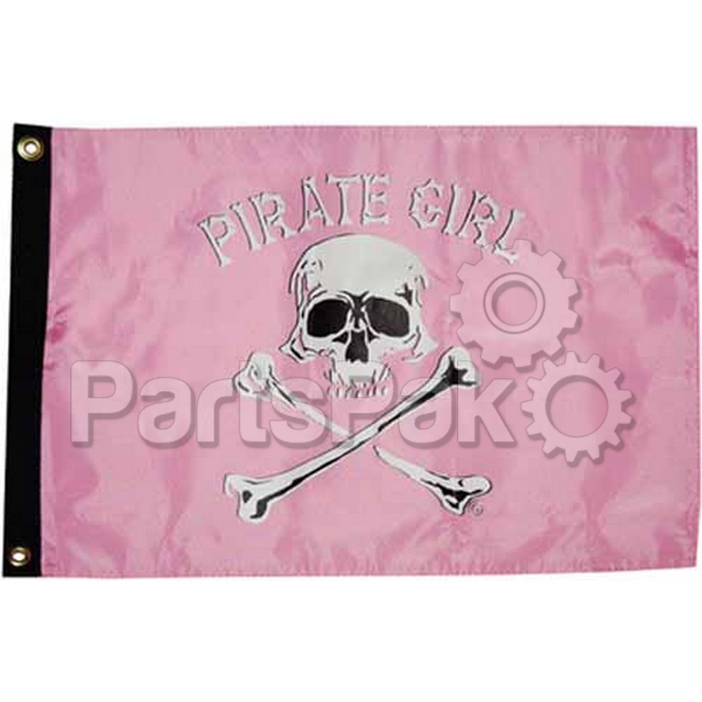 Taylor Made 1801; Pirate Girl 12 X 18 Nylon Flag