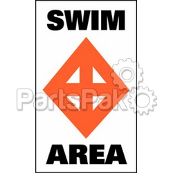 Taylor Made 46185; Surmark Label-Swim Area 2/Bx