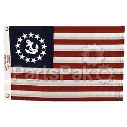 Taylor Made 8148; Flag Us Yacht Ensign 30 inch X 48 In