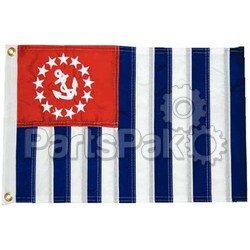 Taylor Made 8218; Power Squadron Flag 12 inch X 18 In; LNS-32-8218