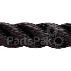 New England Ropes 70141200600; Premium Nylon 3/8 X 600 Black; LNS-325-70141200600