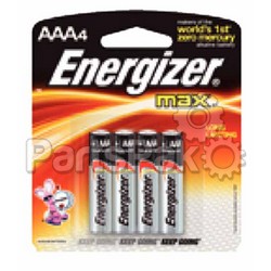 Eveready Battery E92BP4; Battery AAA Energizer; LNS-333-E92BP4