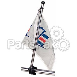Sea Dog 3271221; Flagpole 17In Stainless; LNS-354-3271221