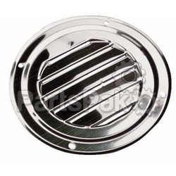 Sea Dog 3314251; Stainless Round Louvered Vent; LNS-354-3314251