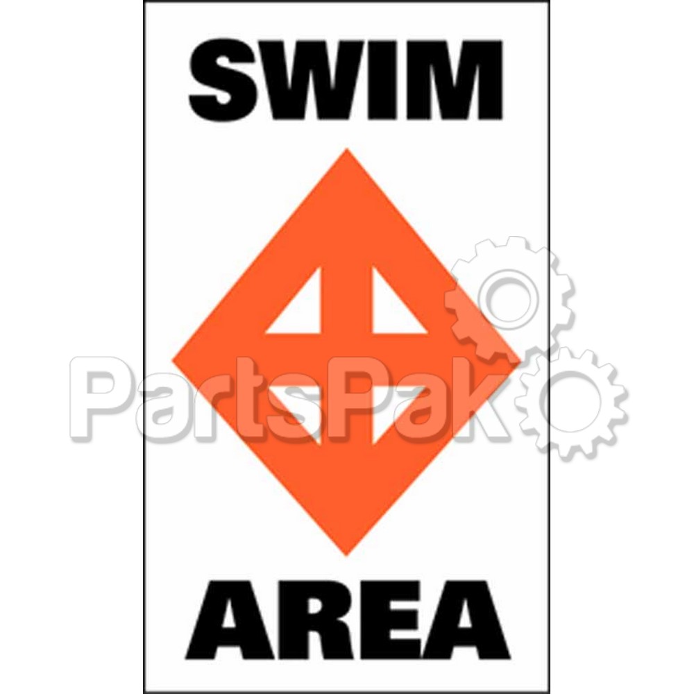 Taylor Made 46185; Surmark Label-Swim Area 2/Bx