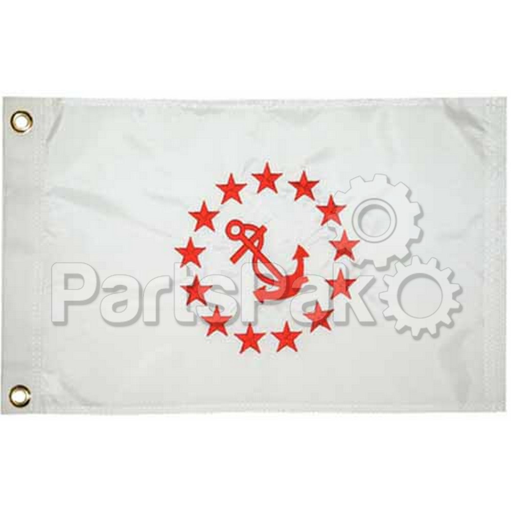 Taylor Made 93078; Flag 12 inch X 18 inch Rear Commodore