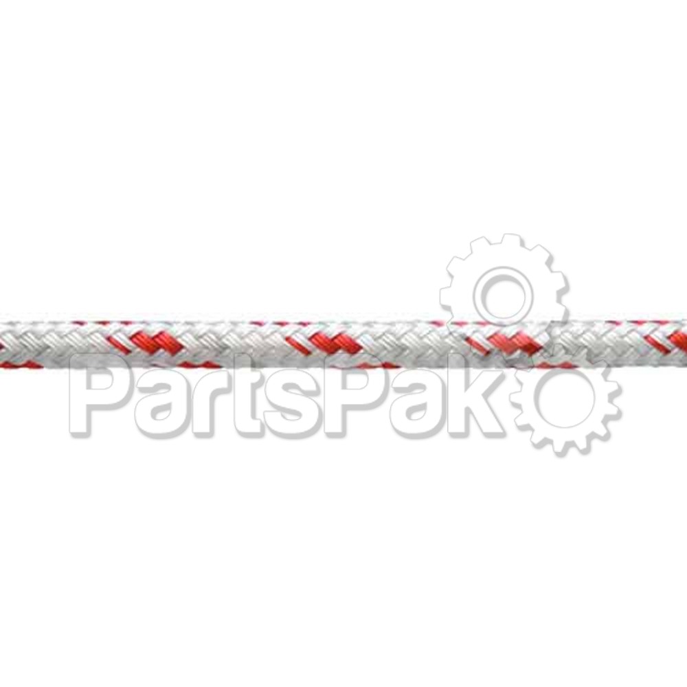 New England Ropes 21110600600; Sta Set 3/16 X 600 Red Fleck