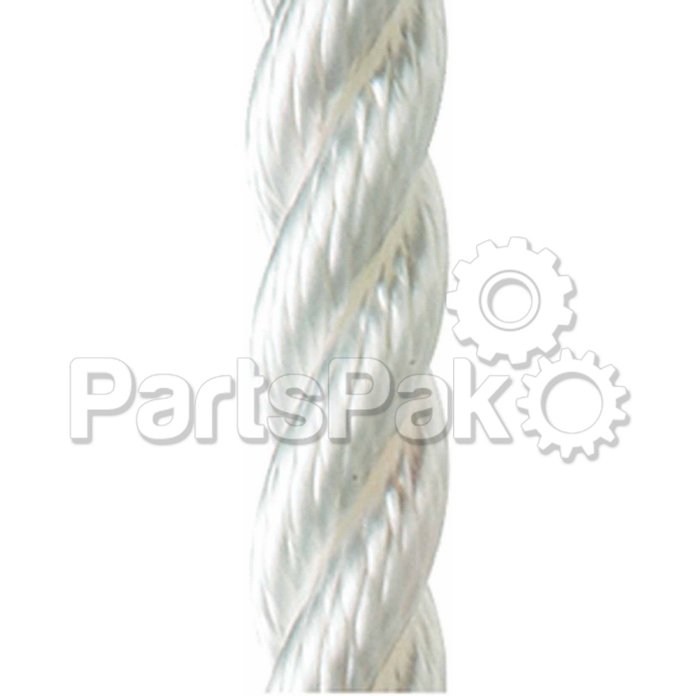 New England Ropes 70501000600; Premium Nylon 5/16 X 600 White
