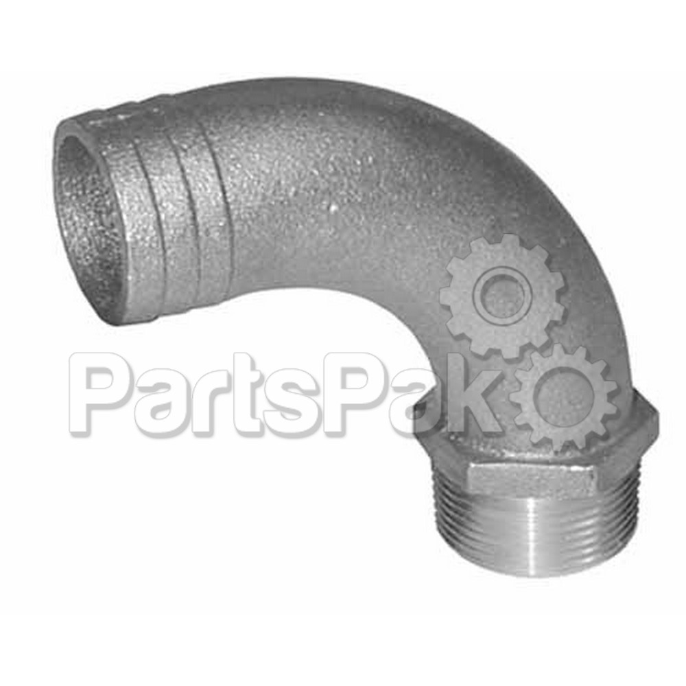 Groco FFC2000; 2Innpt-90X2-1/4Inid Hose Barb