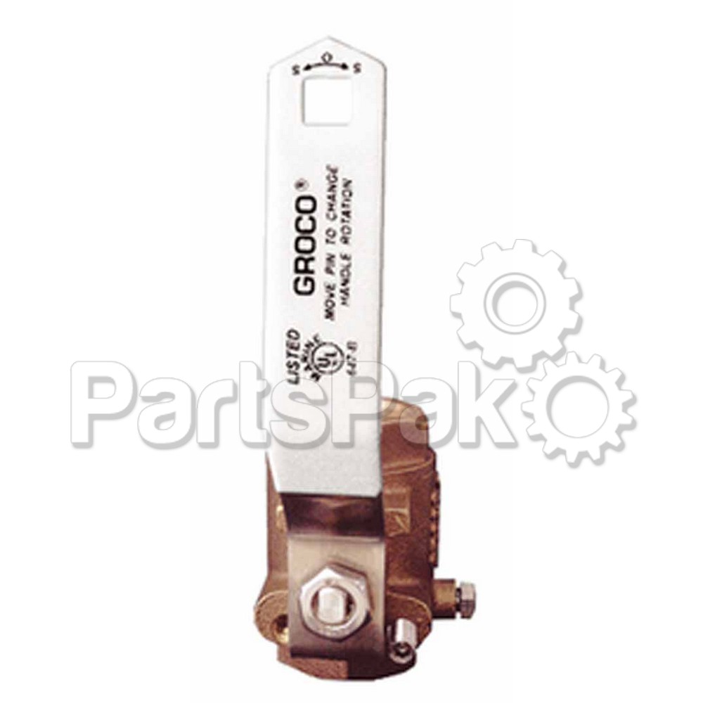 Groco IBV2000S; 2In Stainless Ff Ball Valve