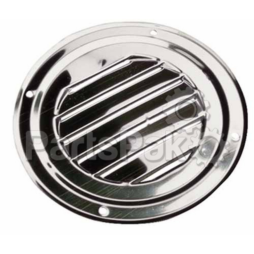 Sea Dog 3314251; Stainless Round Louvered Vent