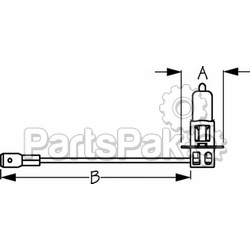 Sea Dog 4051111; ReplacementBulb For 405110 & 405115; LNS-354-4051111