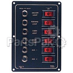 Sea Dog 4228001; Aluminum Breaker Panel; LNS-354-4228001