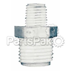 Midland Metal 28623W; Plastic Reducer Nipple 1/2 X 1/4; LNS-38-28623W