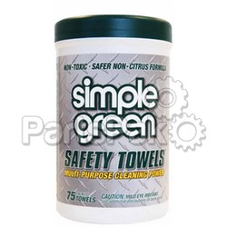 Simple Green 13351; Simple Green,Safety Towels(75)