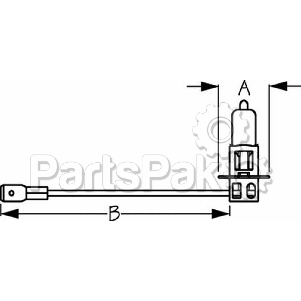 Sea Dog 4051111; ReplacementBulb For 405110 & 405115